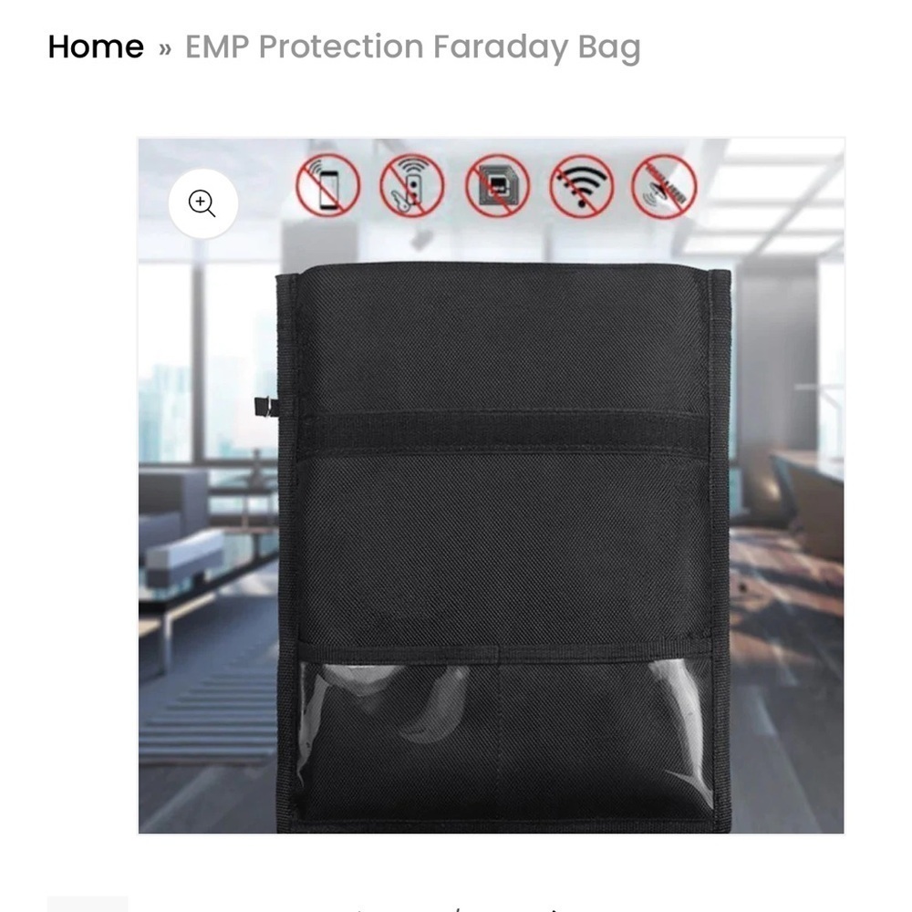 EMP Protection Faraday Bag - Picture 3 of 4